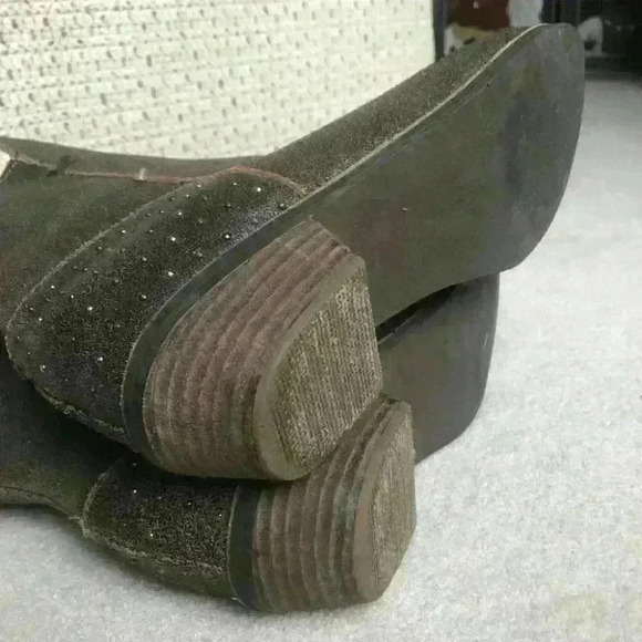 Reef Women's Dark Green Ankle Booties - Picture 10 of 12